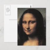 Mona Lisa (detail) Briefkaart (Voorkant / Achterkant)
