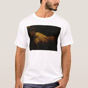 Mona Lisa, details van haar handen, c.1503-06 T-shirt