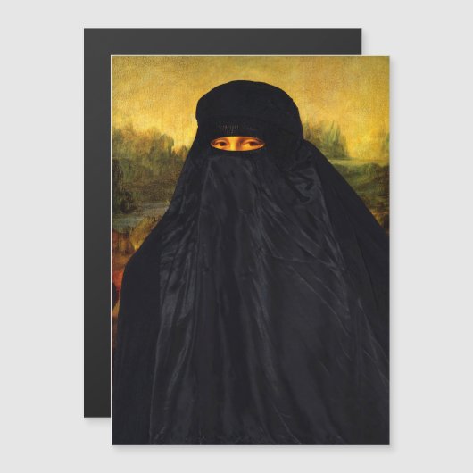 Mona Lisa die haar glimlacht (Voorkant / Achterkant)