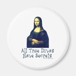 Mona Lisa Diva Secrets Magneet