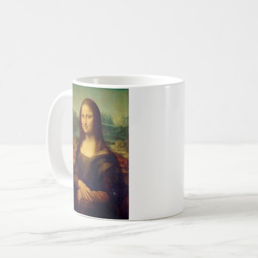 Mona Lisa door da Vinci - Mok (Voorkant links)