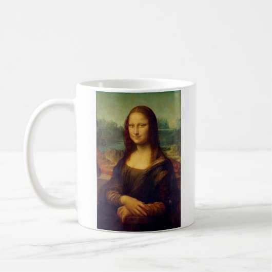 Mona Lisa door da Vinci - Mok (Links)
