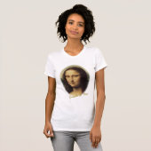 Mona Lisa door Leonardo da Vinci T-shirt (Voorkant volledig)