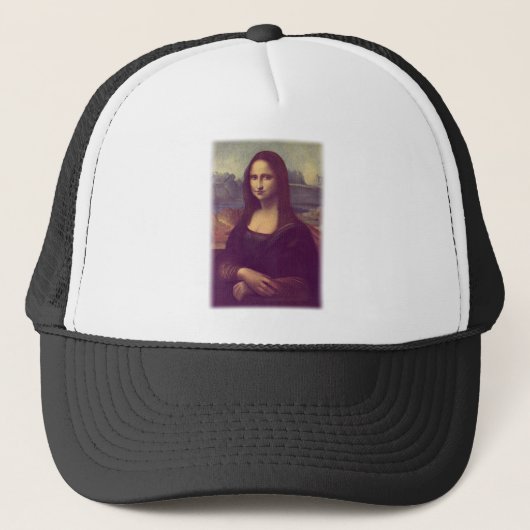 MONA LISA door Leonardo Da Vinci Trucker Pet (Voorkant)