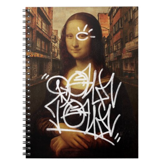Mona Lisa Downtown Notitieboek (Voorkant)