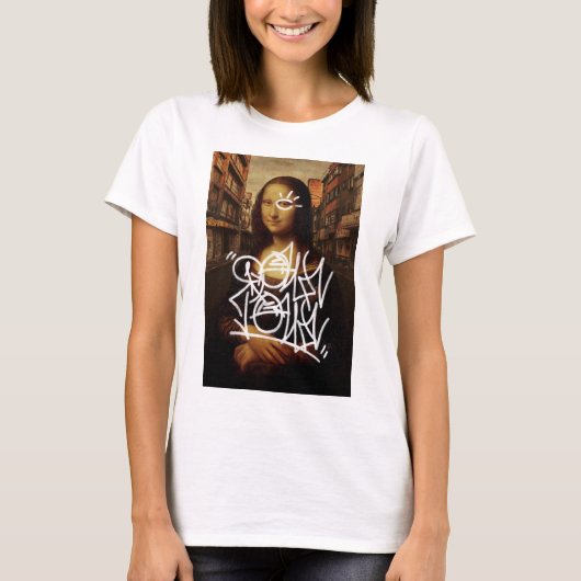 Mona Lisa Downtown T-shirt (Voorkant)