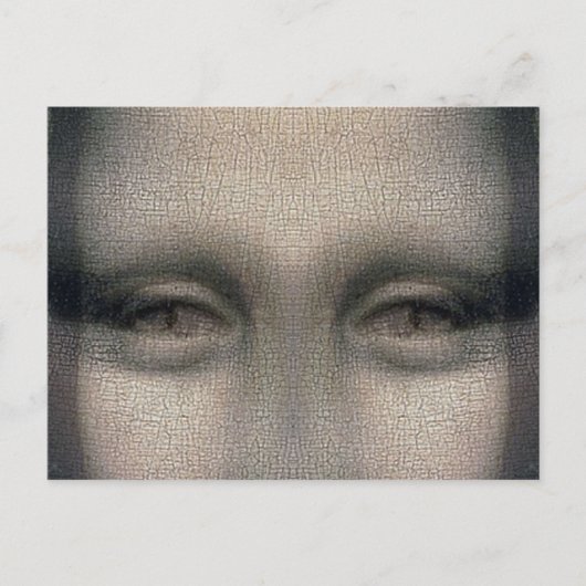 Mona Lisa Dracula Eyes Briefkaart (Voorkant)