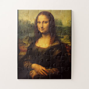 MONA LISA EASY JIGSAW PUZZLE LEGPUZZEL
