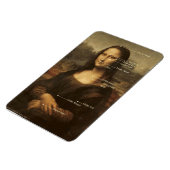 Mona Lisa EFT Tapping Points 4 "x6" flexibele magn Magneet (Linkerzijde)