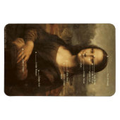 Mona Lisa EFT Tapping Points 4 "x6" flexibele magn Magneet (Horizontaal)