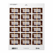 Mona Lisa en haar kat Etiket (Full Sheet)