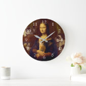 Mona Lisa en haar kat Grote Klok (Huis)