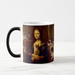 Mona Lisa en haar kat Magische Mok