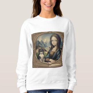 Mona Lisa en haar kat Trui