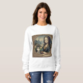 Mona Lisa en haar kat Trui (Voorkant volledig)