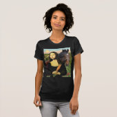 Mona Lisa en haar kwartierpaard T-shirt (Voorkant volledig)