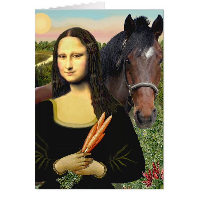 Mona Lisa en haar Quarter Horse (Voorkant)