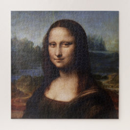 Mona Lisa en Leonardo da Vinci/ Italië Legpuzzel