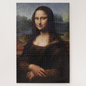 Mona Lisa en Leonardo da Vinci/ Italië Legpuzzel (Verticaal)