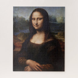 Mona Lisa en Leonardo da Vinci/ Italië Legpuzzel