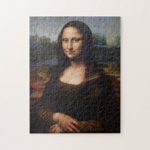 Mona Lisa en Leonardo da Vinci/ Italië Legpuzzel