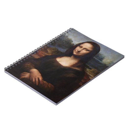 Mona Lisa en Leonardo da Vinci/ Italië Notitieboek (Linkerzijde)