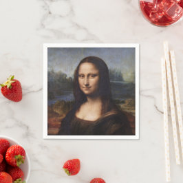 Mona Lisa en Leonardo da Vinci/ Italië Servet