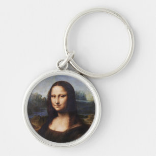 Mona Lisa en Leonardo da Vinci/ Italië Sleutelhanger