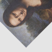 Mona Lisa en Leonardo da Vinci/ Italië Tissuepapier (Detail)