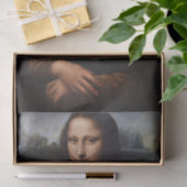 Mona Lisa en Leonardo da Vinci/ Italië Tissuepapier (Geschenk)
