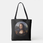 Mona Lisa en Leonardo da Vinci/ Italië Tote Bag (Achterkant)