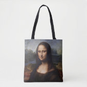 Mona Lisa en Leonardo da Vinci/ Italië Tote Bag (Voorkant)