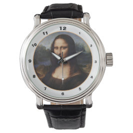 Mona Lisa en Leonardo da Vinci/ Italië Watch Horloge
