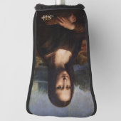 Mona Lisa en monogrammed Golf/Leonardo da Vinci Golfheadcover (Draai 90)