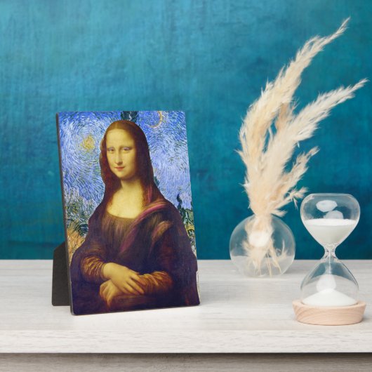 Mona Lisa en Van Gogh Fotoplaat (Zijkant)