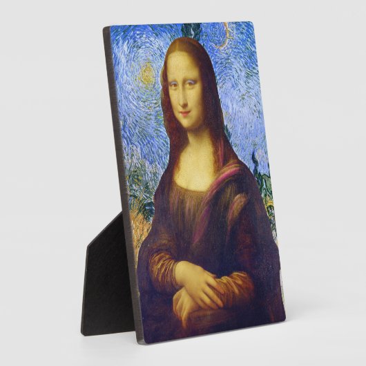 Mona Lisa en Van Gogh Fotoplaat (Zijkant)