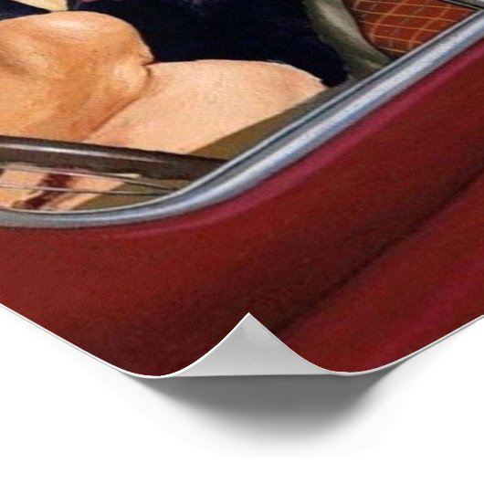 Mona Lisa en Van Gogh Poster (Hoek)