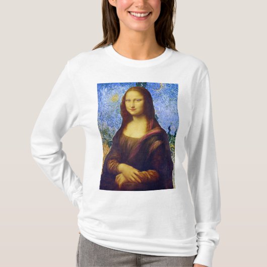 Mona Lisa en Van Gogh T-shirt (Voorkant)