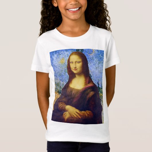 Mona Lisa en Van Gogh T-shirt (Voorkant)
