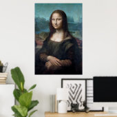 Mona Lisa Famous Visual Arts Leonardo da Vinci Pai Poster (Thuiskantoor)