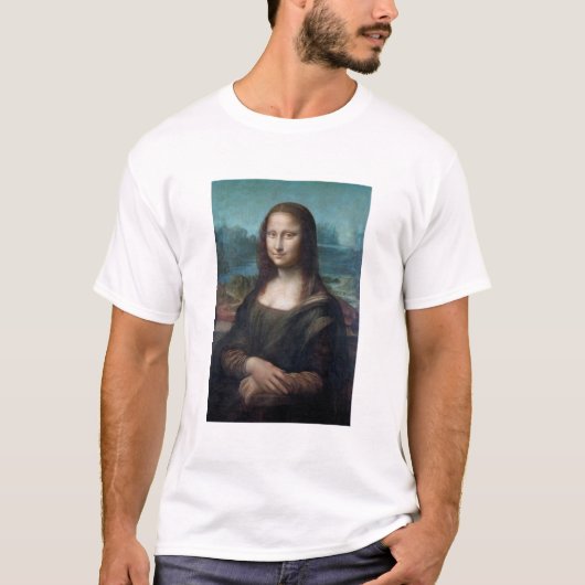 Mona Lisa Famous Visual Arts Leonardo da Vinci Pai T-shirt (Voorkant)