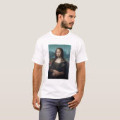 Mona Lisa Famous Visual Arts Leonardo da Vinci Pai T-shirt (Voorkant volledig)