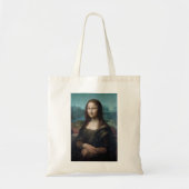 Mona Lisa Famous Visual Arts Leonardo da Vinci Pai Tote Bag (Voorkant)