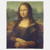 Mona Lisa Fleece Deken (Voorkant)