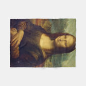 Mona Lisa Fleece Deken (Voorkant (Horizontaal))