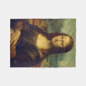 Mona Lisa Fleece Deken (Voorkant (Horizontaal))