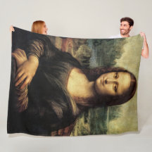Mona Lisa Fleece Deken