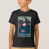 Mona Lisa Forever Young T-shirt (Voorkant)