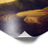 Mona Lisa Foto Afdruk (Hoek)