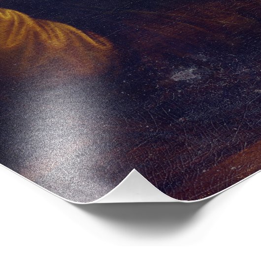 Mona Lisa Foto Afdruk (Hoek)